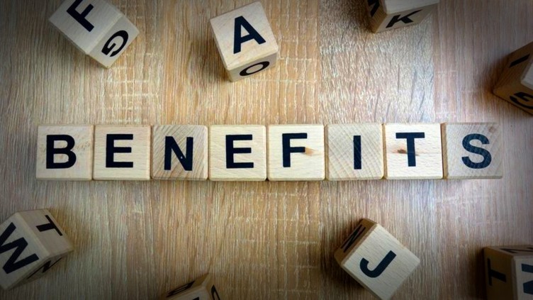 Workers with benefits
